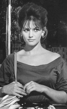 Claudia Cardinale as she appeared in Valerio Zurlini’s The Girl With The Suitcase in 1960